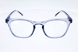 Lunettes de Lecture Victoria Capri Bleu translucide forme rectangulaire