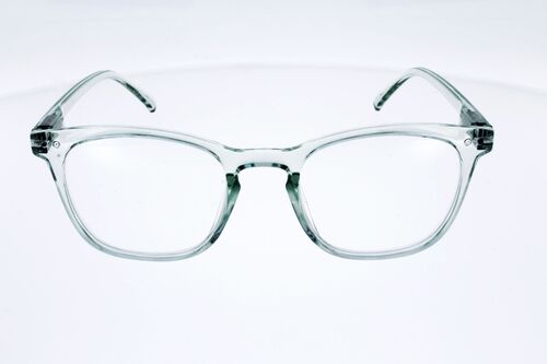 Lunettes de Lecture Victoria Capri Vert  translucide forme rectangulaire