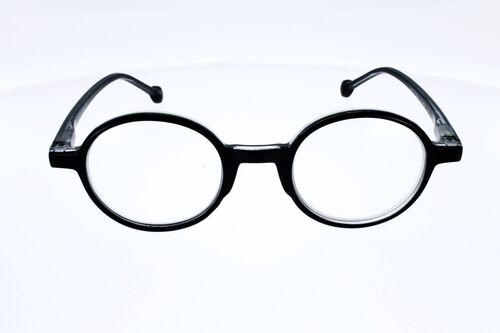 Lunettes de Lecture Victoria Como Noir  forme ronde