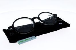 Lunettes de Lecture Victoria Como Noir  forme ronde