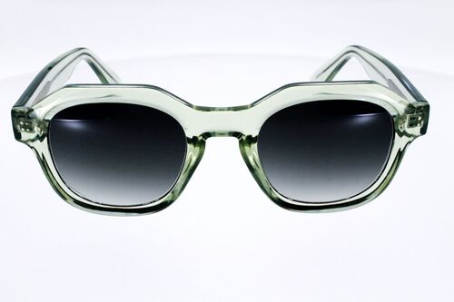 Lunettes de Lecture solaire Victoria Chris Vert  translucide