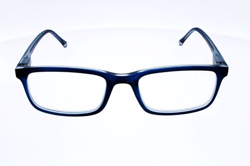 Lunettes de Lecture Victoria Oscar Bleu forme rectangulaire avec branches flexibles