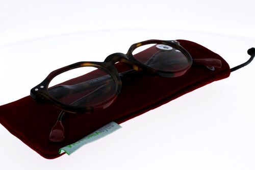 Lunettes de Lecture loupe mixte  Victoria Ravenna Ecaille Rouge