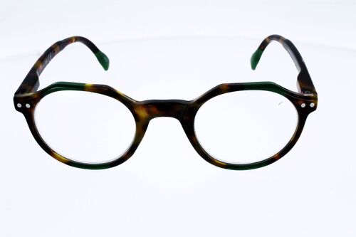 Lunettes de Lecture loupe mixte  Victoria Ravenna Ecaille Vert