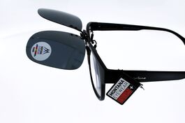 CLIP MONTANA C7  Sur-lunettes Gris polarisé relevable