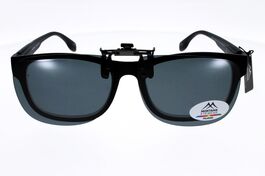 CLIP MONTANA C8  Sur-lunettes Gris polarisé relevable
