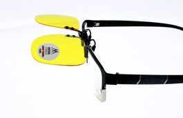 CLIP MONTANA C9C Sur-lunettes Jaune polarisé universel et relevable