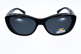AD SOL FIT OVER, sur-lunettes noires, taille L, polarisées