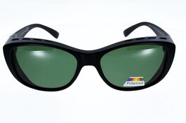 AD SOL FIT OVER, sur-lunettes noires, taille L, polarisées