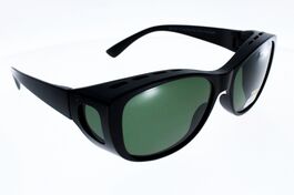 AD SOL FIT OVER, sur-lunettes noires, taille L, polarisées
