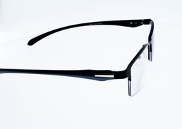 Lunettes de lecture loupe Demi monture VISION CLUB BOBY Gris Métal , Verres dégressifs & Photochromiques