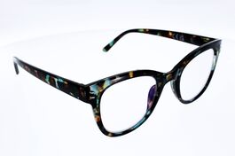 Lunettes  loupes  anti-lumière bleue  21361 écaille vert