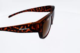 SUR-LUNETTES Montana FO7 D, écaille, verre marron polarisé