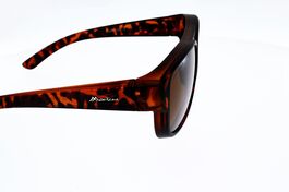 SUR-LUNETTES Montana FO6D, Ecaille, verre marron polarisé