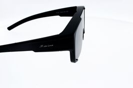 SUR-LUNETTES MONTANA FO9, noir, verre gris polarisé