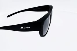 SUR-LUNETTES MONTANA FO10, noir, verre gris polarisé