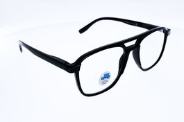 Lunettes de Lecture mixtes anti-lumière bleue  2201 Noir, branches flexibles