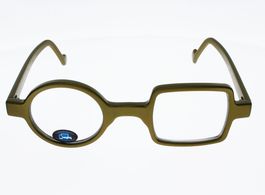 Lunette de lecture de qualité en métal gris Lunette de lecture de qualité en métal gris