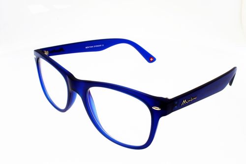 Lunettes de lecture loupe anti lumière bleue Montana BLF67 bleue