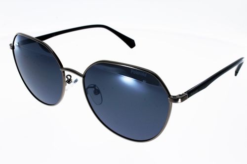Lunettes de Soleil femme POLAROID PLD 4106 métal couleur acier