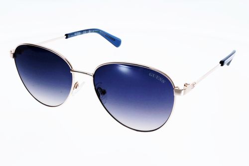 Lunettes de soleil femmes GUESS 8257/S Dorées et bleu indice