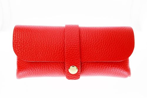 CREATCABIN Étui à Lunettes En Cuir Portable Pochette Pour