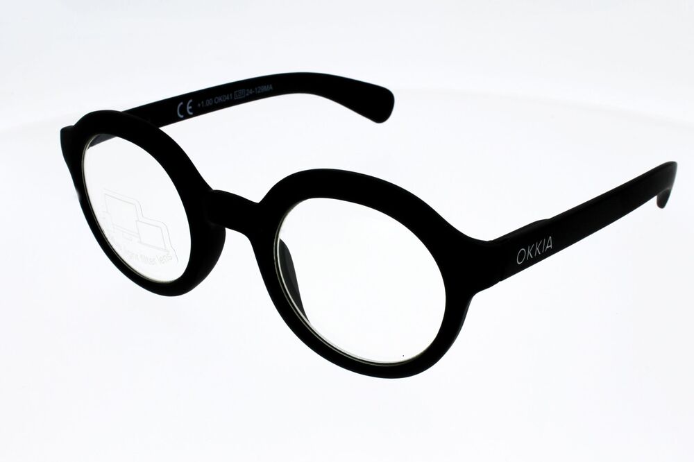 Lunettes de Lecture Loupe Lauro 0041 Noir  de forme ronde
