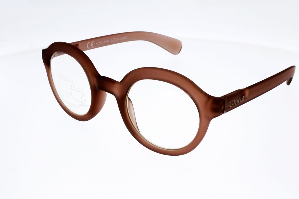 Lunettes de Lecture Loupe Lauro 0041 rose  de forme ronde