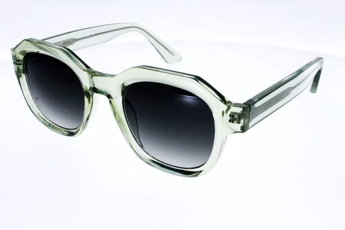 Lunettes de Lecture solaire Victoria Chris Vert  translucide