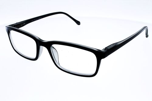 Lunettes de Lecture Victoria Oscar Noir forme rectangulaire avec branches flexibles