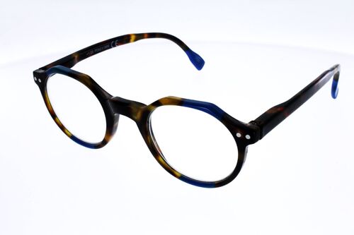 Lunettes de Lecture loupe mixte  Victoria Ravenna Ecaille Bleu