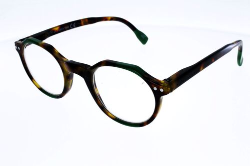 Lunettes de Lecture loupe mixte  Victoria Ravenna Ecaille Vert