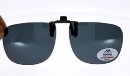 CLIP MONTANA C8  Sur-lunettes Gris polarisé relevable