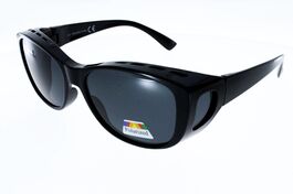 AD SOL FIT OVER, sur-lunettes noires, taille L, polarisées
