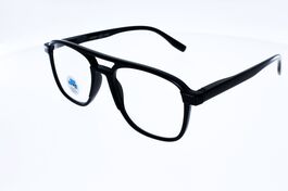 Lunettes de Lecture mixtes anti-lumière bleue  2201 Noir, branches flexibles