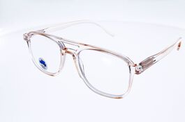 Lunettes de Lecture mixtes anti-lumière bleue  2201 Translucide, branches flexibles