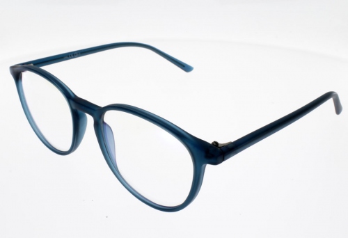 Lunettes Pour Ecrans Anti Lumiere Bleue Adulte Grand Visage Oblue Taille Xl Gris Bleu