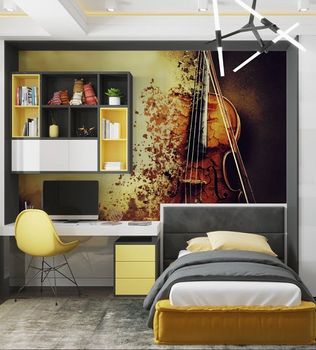 Papiers peints montage artistique