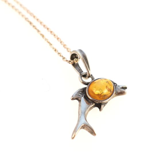 Pendentif Dauphin en Nacre Tahiti - La Boutique du Monoï Pendentif Dauphin en Nacre Tahiti - La Boutique du Monoï
