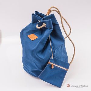 Sac marin Calabrese 1924 bleu denim